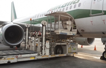 Aviation Training Baggage Cart  