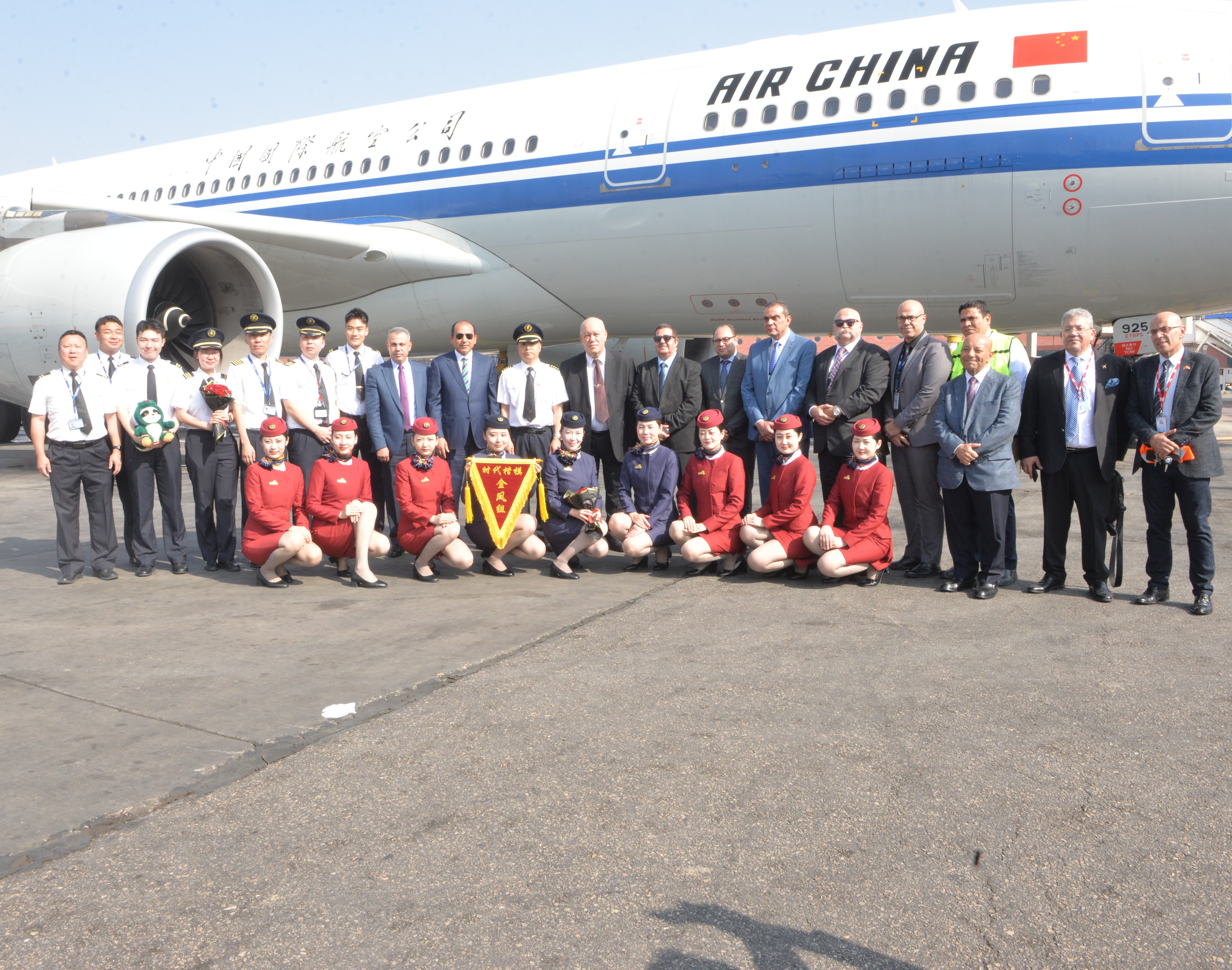 Air China Aircraft and Crew
